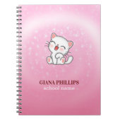 Cartoonkat Notitieboek (Voorkant)
