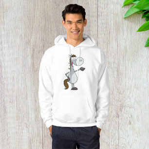 Cartoonpaard Hoodie