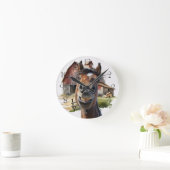 Cartoonpaard Ronde Klok (Huis)