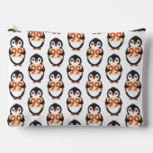 Cartoonpinguïn met nummer 99 etui (Voorkant)