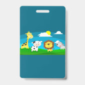 Cartoons Badge (Back)