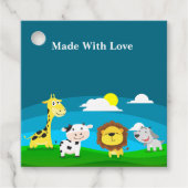 Cartoons Bedankjes Labels (Voorkant)