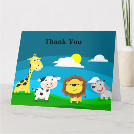 Cartoons Bedankkaart