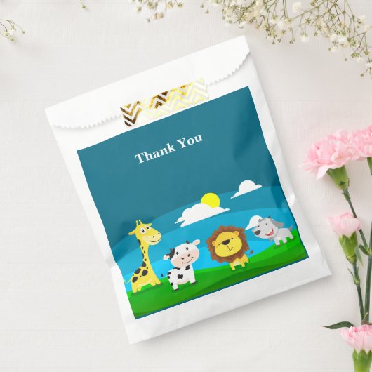 Cartoons Bedankzakje (Gezegeld)