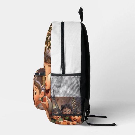 Cartoons Bedrukte Rugzak (Rechts)