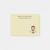 Cartoons bietenkappen voor honing Gepersonaliseerd Post-it® Notes (Voorkant)