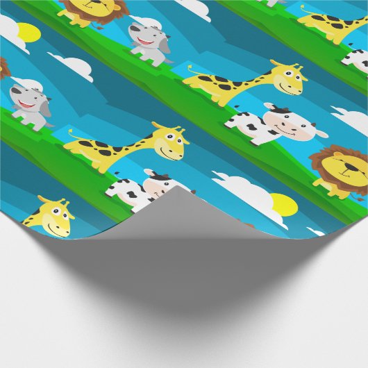 Cartoons Cadeaupapier (Hoek)