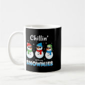 Cartoons Chillin' With My Snowmies, Funny Snowman  Koffiemok (Links)