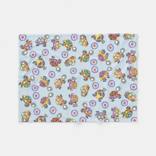 cartoons fleece deken (Voorkant (Horizontaal))