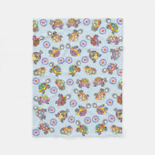 cartoons fleece deken (Voorkant)