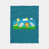 Cartoons Fleece Deken (Voorkant)