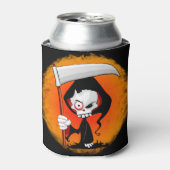 Cartoons flesje blikjeskoeler (Blikje Voorkant)