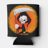 Cartoons flesje blikjeskoeler (Achterkant)