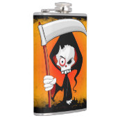 Cartoons flesje heupfles (Rechts)