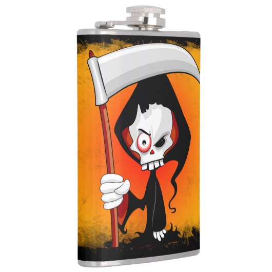 Cartoons flesje heupfles (Rechts)