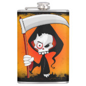 Cartoons flesje heupfles (Voorkant)