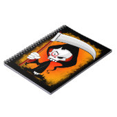 Cartoons flesje notitieboek (Linkerzijde)