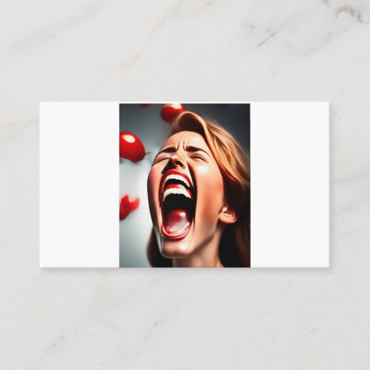 Cartoons Funny Design Visitekaartje (Voorkant)