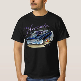 cartoons gestileerd in 1963 Cadillac Hearse T-Shir T-shirt