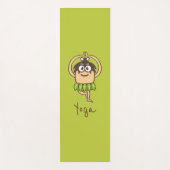 Cartoons grappige yoga yogamat (Voorkant)