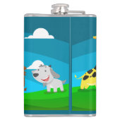 Cartoons Heupfles (Achterkant)