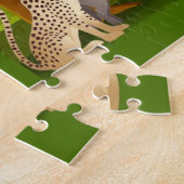 Cartoons in het bos legpuzzel (Zijkant)