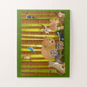 Cartoons in het bos legpuzzel (Verticaal)