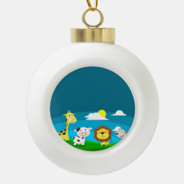 Cartoons Keramische Bal Ornament