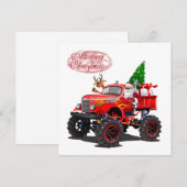 Cartoons kerstkaart (Voorkant / Achterkant)