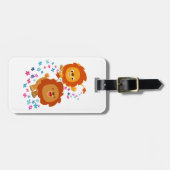 Cartoons luiken in het Bagagelabel van de tuin (Voorkant horizontaal)