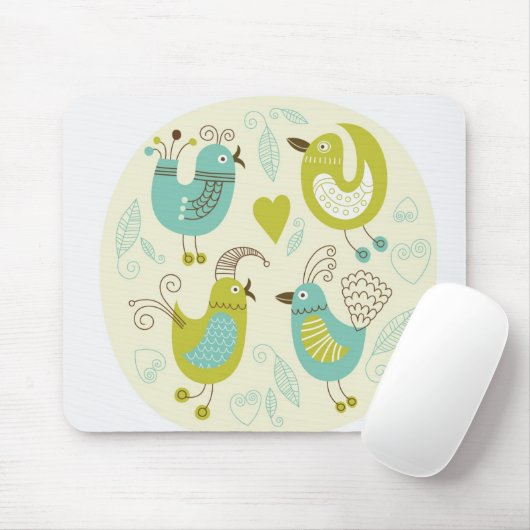 cartoons muismat (Met muis)