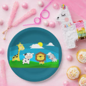 Cartoons Papieren Bordje (Feest)