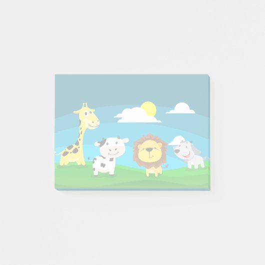 Cartoons Post-it® Notes (Voorkant)