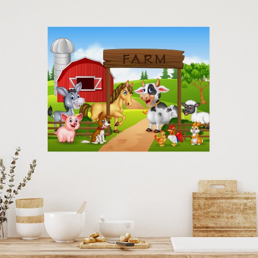 Cartoons Poster (Keuken)