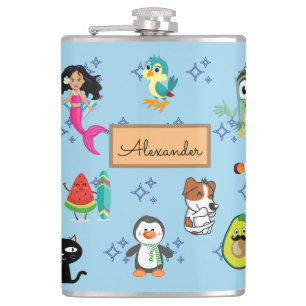 Cartoons sparren kinder cartoons heupfles