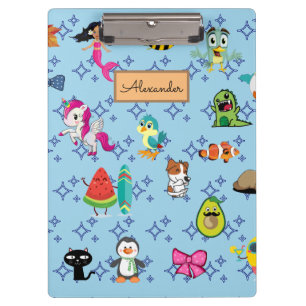 Cartoons sparren kinder cartoons klembord