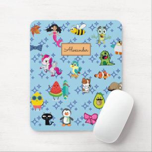 Cartoons sparren kinder cartoons muismat