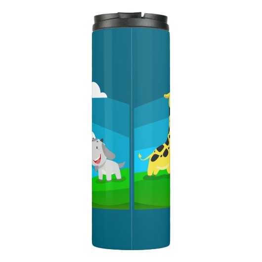 Cartoons Thermosbeker (Achterkant)