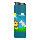 Cartoons Thermosbeker (Geroteerd rechts)