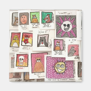 Cartoons van Conroy Magneet