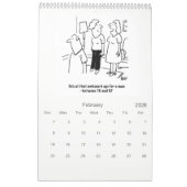 Cartoons van Nigel Sutherland Kalender (Feb 2026)