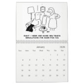 Cartoons van Nigel Sutherland Kalender (Jan 2026)