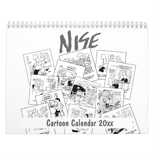 Cartoons van Nigel Sutherland Kalender (Hoes)