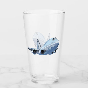 Cartoons vlak glas