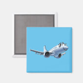 Cartoons vlak magneet (Voorkant / Achterkant)