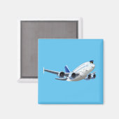 Cartoons vlak magneet (Voorkant / Achterkant)