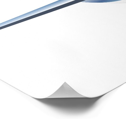 Cartoons vlak poster (Hoek)