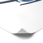 Cartoons vlak poster (Hoek)