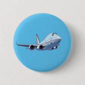 Cartoons vlak ronde button 5,7 cm (Voorkant)