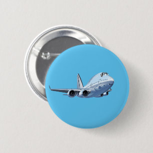 Cartoons vlak ronde button 5,7 cm